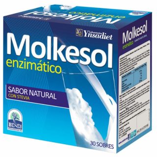 Ynsadiet Molkesol Enzimatico Sabor Natural 30 Sobres