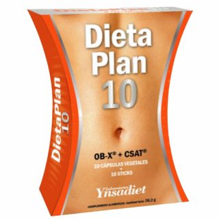 Ynsadiet Pack Dietaplan 10 Sobres + 10 sobres + 10 Caspulas