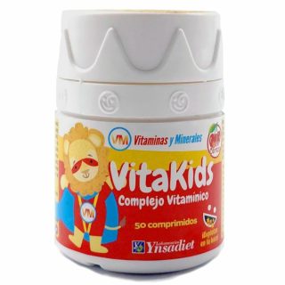Ynsadiet Vitakids Complejo Vitamínico 50 Comprimidos