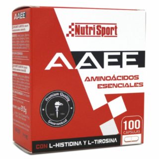 Nutri-sport AAEE Aminoacidos Esenciales 500mg 100 Cápsulas