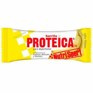 Nutri-sport Barrita Proteica Platano Caja 24 Barritas