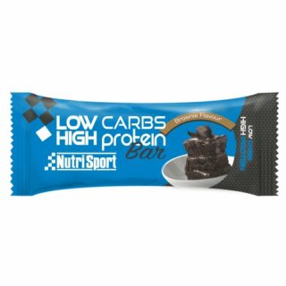 Nutri-sport Barritas Low Carbs High Protein Brownie Caja 16 Barritas