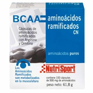 Nutri-sport BCAA Aminoacidos Ramificados 100 Cápsulas