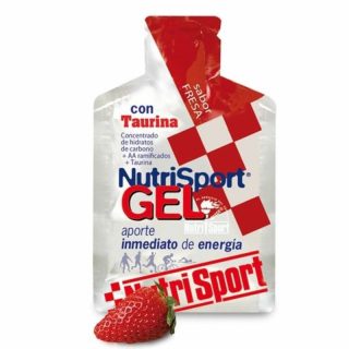 Nutri-sport Bebible en Gel con Taurina Sabor Fresa Caja 24×40 Gramos