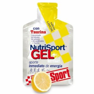 Nutri-sport Bebible en Gel con Taurina Sabor Limon Caja 24×40 Gramos