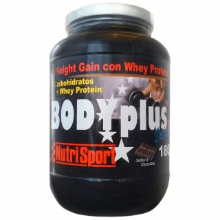 Nutri-sport Bodyplus Instant Chocolate Proteinas y Carbohidratos 1,8 Kg