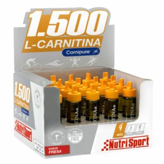 Nutri-sport Carnitina 1500mg Fresa Caja 20x24ml