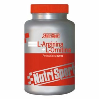 Nutri-sport L-Arginina y L-Ornitina Aminoacidos 500mg 100 Cápsulas