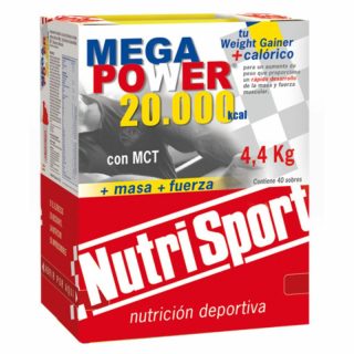 Nutri-sport Megapower 20.000 Choco 40 Sobres