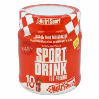 Nutri-sport Sport Drink Iso Powder Sabor Limon 10 Bidones ( 750ml )