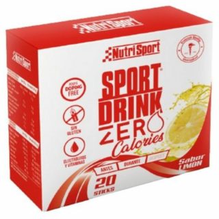 Nutri-sport Sport Drink Zero Calories Sabor Limon 20 Sticks