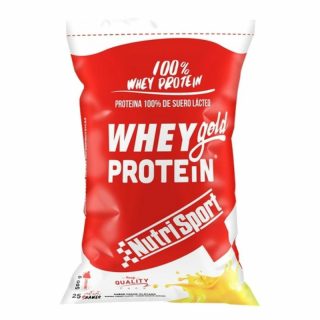 Nutri-sport Whey Protein Gold Platano 500 Gramos