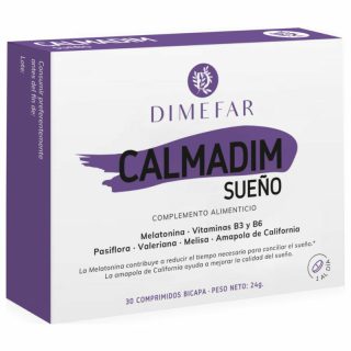 Dimefar Calmadim Sueño 30 Comprimidos