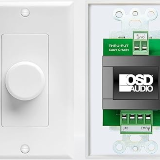 Control de volumen en la pared Instalacion en cadena facil