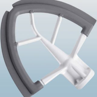 Batidor Flex Edge para batidora de pie KitchenAid