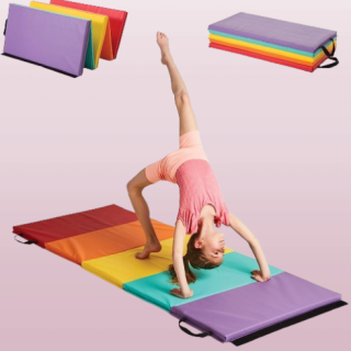 Colchoneta de gimnasia plegable de 5 paneles