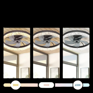 Ventilador de techo de 20 pulgadas con control remoto