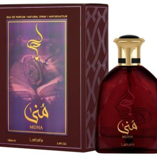 Perfume MUNA de Lattafa EDP  para mujer 3.4 fl oz