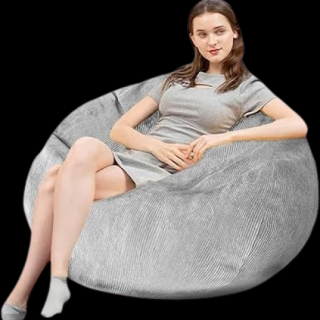 Puf para adultos relleno de espuma viscoelastica