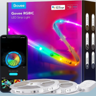 RGBIC Pro Tira LED 20 m funciona con Alexa y Google