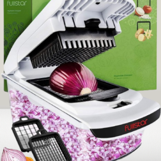 Picador de verduras (2 en 1 blanco)