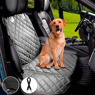 Protector Premium para Asiento Delantero del Carro Gris