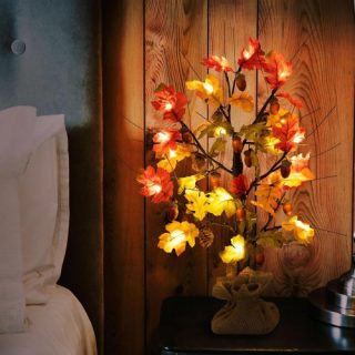 Arce de roble iluminado de 24pulgadas luz LED