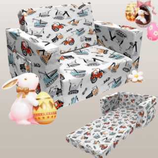 Sofa modular de 2 piezas para ninos