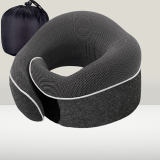 Almohada de viaje para el cuello y la barbilla ajustable