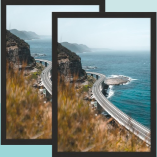 Marcos de madera de 24 x 36 pulgadas