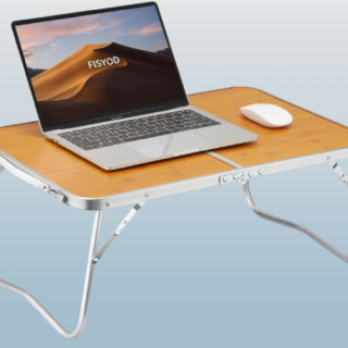 Mesa plegable para laptop color negro