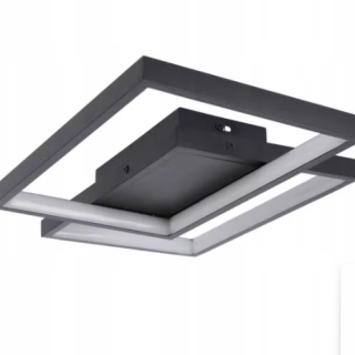 Lampara de techo LED estilo madera empotrada