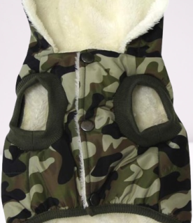 Sudadera con capucha para perro forro polar