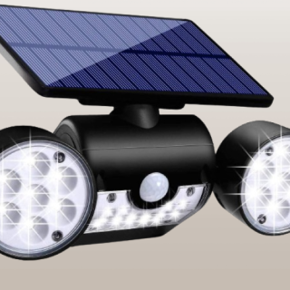 luces de seguridad con sensor de movimiento