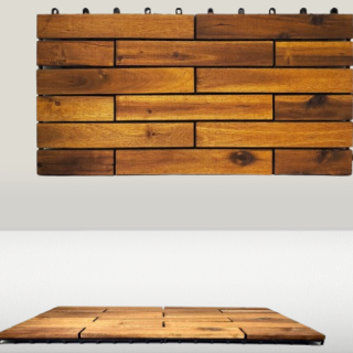 Azulejos de terraza entrelazados