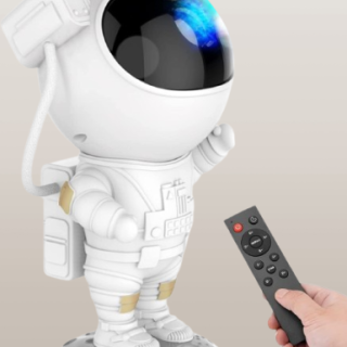 Proyector de estrellas con luz nocturna de galaxia color blanco