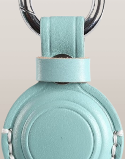 Soporte de cuero genuino para Airtag de Apple