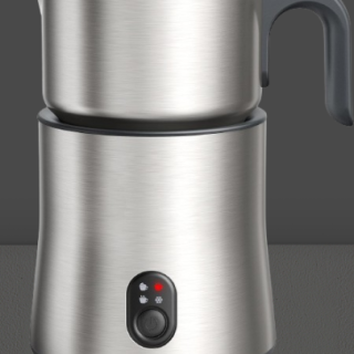 Espumador de leche desmontable para café eléctrico de acero