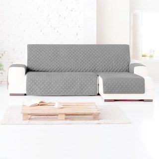 Protector Sofá en L Gris Lado Derecho