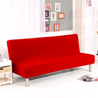 Funda para sofá cama convertible Rojo Ajustable