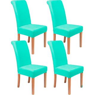 Fundas para silla de comedor elásticas Verde Menta
